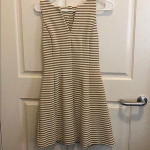 Lilly Pulitzer Gold and Cream Dress